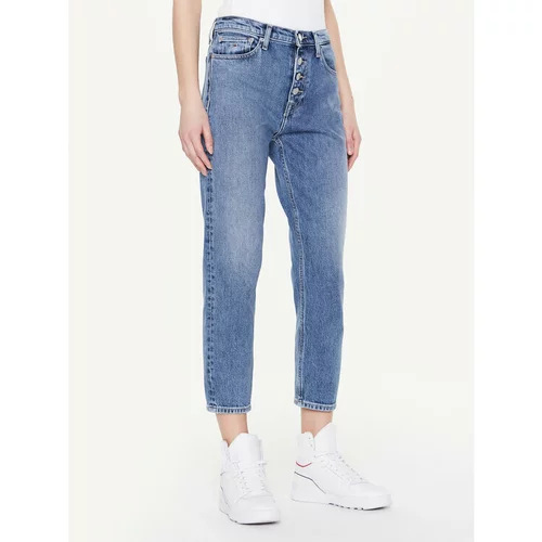 Tommy Jeans Jeans hlače Izzie DW0DW14786 Modra Slim Fit