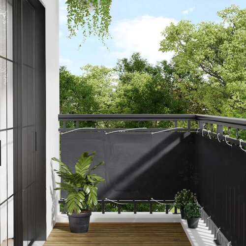 Furnova Balkonsko platno antracitno 75x700 cm 100 % poliester oxford, (22056925) Cene