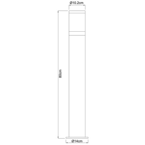 Globo 32016 - Spoljna lampa XELOO 1xE27/60W/230V IP44 Slike