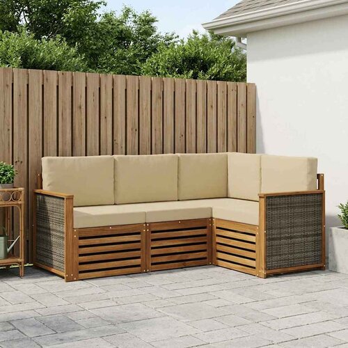  Set vanjskih sofa 4 kom. Poliester Slike