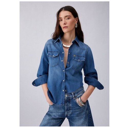 Liu Jo Srajce &amp;amp; Bluze UA6339D4851 Modra Slike