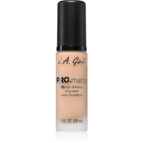 L.A. Girl Cosmetics PRO. Matte HD dolgoobstojen tekoči puder z mat učinkom odtenek Bisque 30 ml Cene