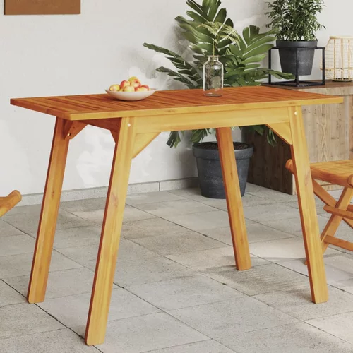  Vrtni blagovaonski stol 110 x 56 x 75 cm masivno bagremovo drvo