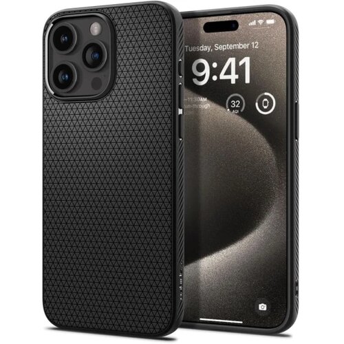 Spigen LIQUID AIR maska za IPHONE 15 PRO MAX MATTE BLACK Cijene