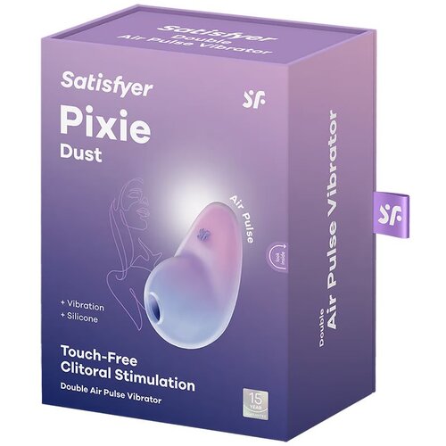 SATISFYER AIR PIXIE DUST VIOLET PINK Slike