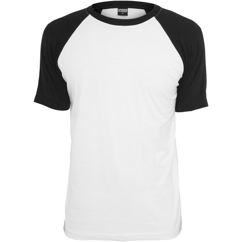 UC Men Raglan contrasting t-shirt wht/blk Cene