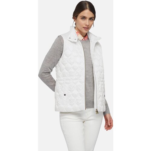 Geox White women's vest Myluse - Women's Cene