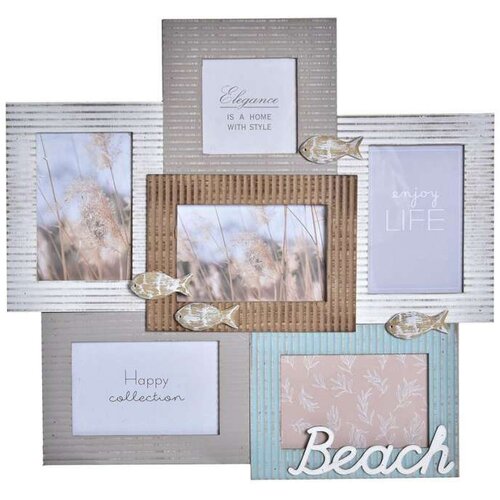  Okvir za sliku DKD Home Decor Beach 46 5 x 2 x 44 5 cm Drvo Mornar Cijene