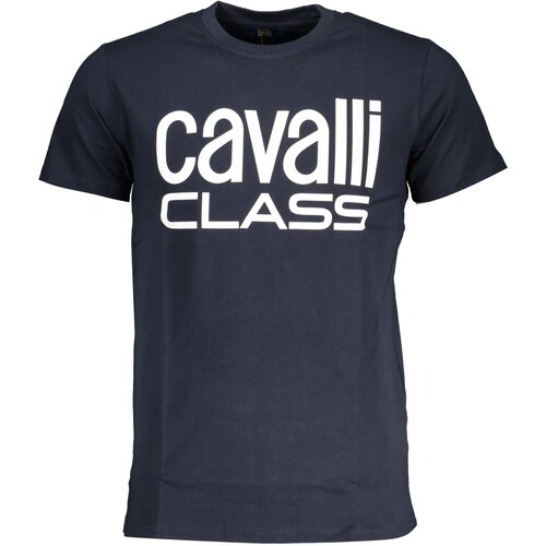 Cavalli Class MEN&#39;S SHORT SLEEVED T-SHIRT BLUE Cene