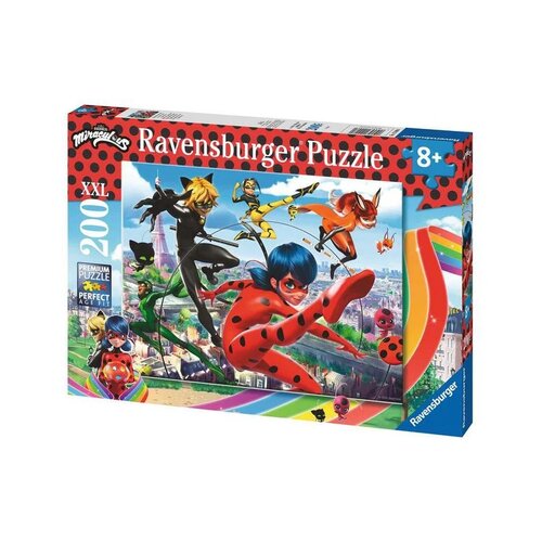 Ravensburger Puzzle - Moč superjunakov Miraculous, 200 XXL delov Slike