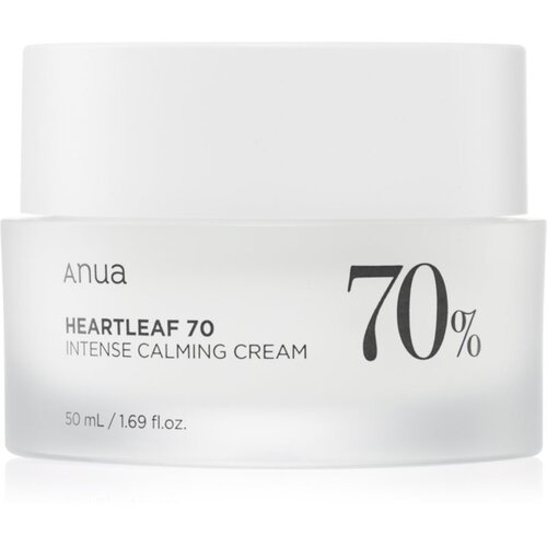 Anua Heartleaf 70% Intense Calming Cream intenzivna pomirjajoča in za&amp;scaron;čitna krema za vse tipe kože, vključno z občutljivo kožo 50 ml Slike
