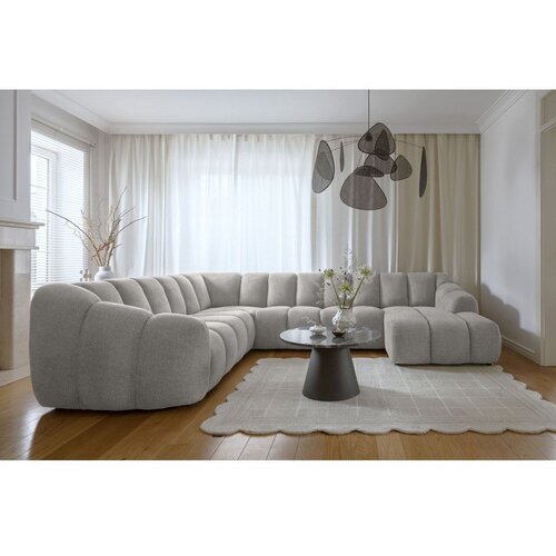 Miuform Svijetlo siva kutna garnitura (s lijevim kutom/u obliku slova &amp;quot;U&amp;quot;) Shell &amp;ndash; Slike