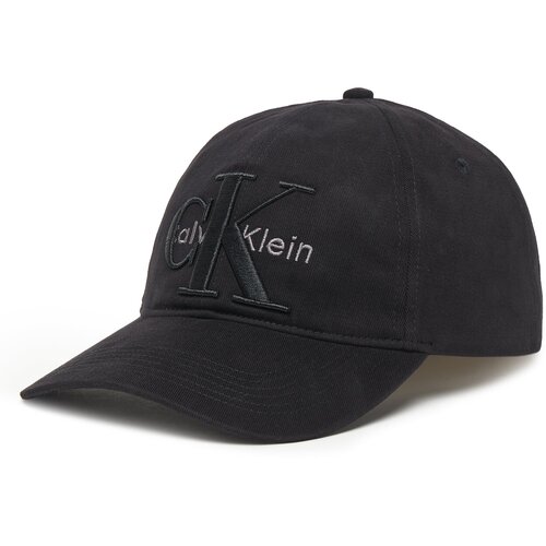 Calvin Klein Kapa s šiltom Large Monologo LV04D5039G Črna Cene