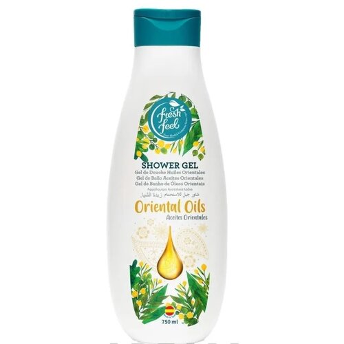 FRESH FEEL gel za tuširanje oriental oils, 750ml Cene