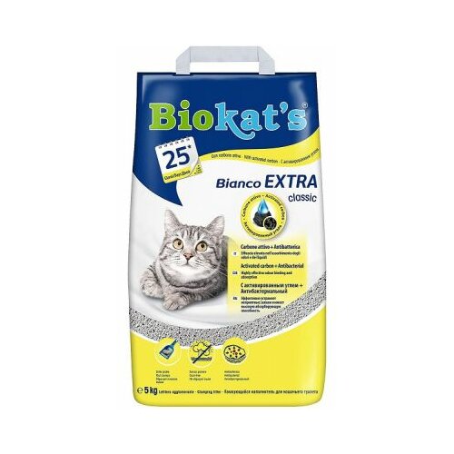 Biokats cat bianco extra posip 5kg Slike