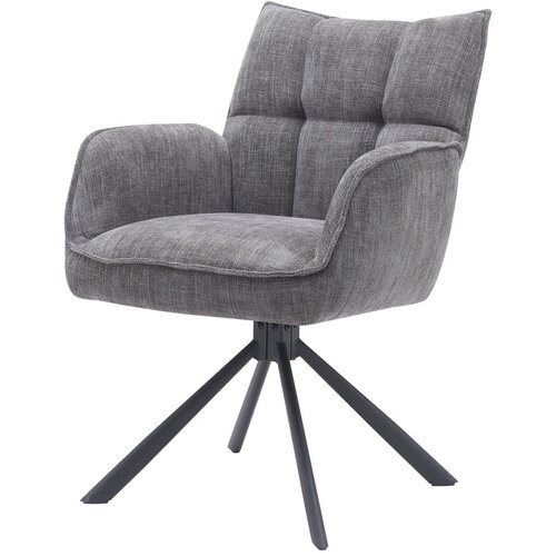 Unique Furniture Sivi jedilni stoli v kompletu 2 ks Marilla &amp;ndash; Slike