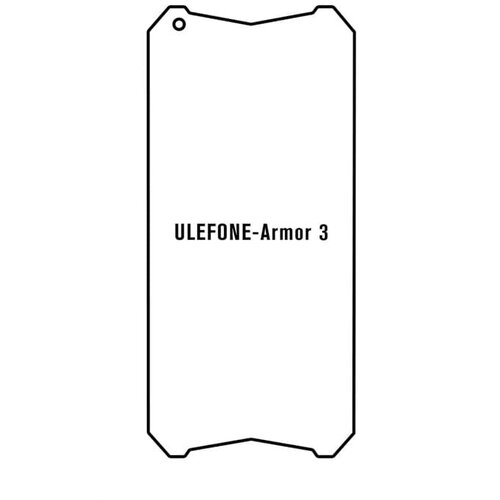 Ulefone armor 3 hydrogel za&amp;scaron;titna folija Slike