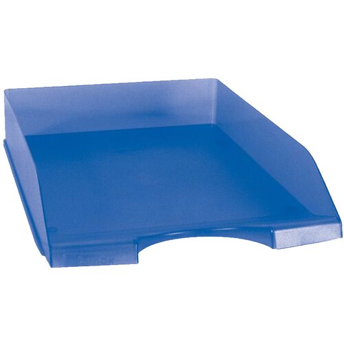  POLICA ZA SPISE PVC FOROFFICE PROZIRNO PLAVA Cene