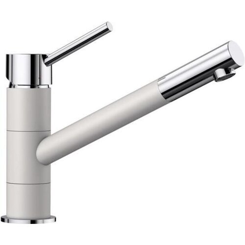 Blanco visokotlačna enoročna kuhinjska armatura KANO - bela/krom 525030 Slike