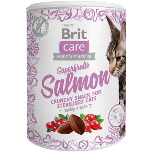 Brit Care mačji priboljški superživila in losos - 100 g Cene
