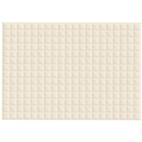  Te&amp;scaron;ka deka svijetla krem 138x200 cm 6 kg od tkanine Slike