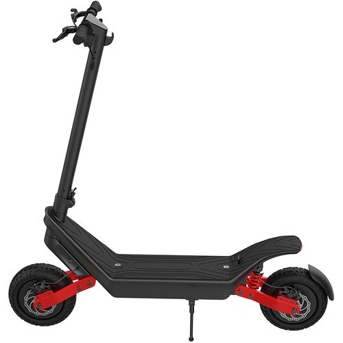  Zložljivi električni skuter KIXIN X10, 11&amp;quot;, prenosna baterija 48 V 18,2 Ah, dvojni motor, črne barve, (5000009570) Slike