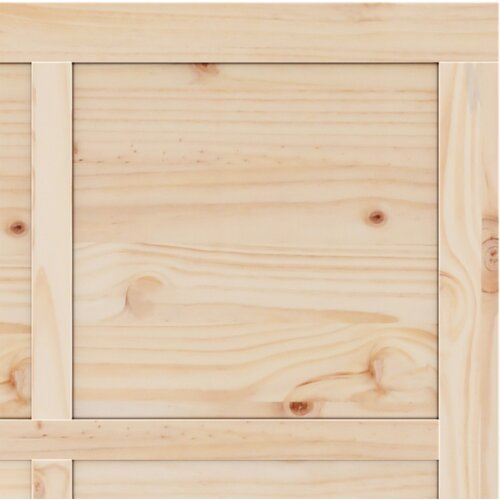 vidaXL Klizna vrata Smeđa 80 x 208 cm Masivna borovina Cene