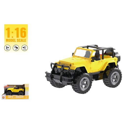 Wenyi off road žuto vozilo sa svetlom i muzikom 1:16 Slike