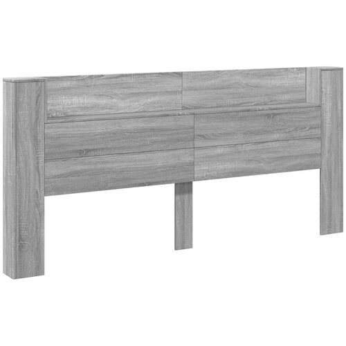  za uzglavlje LED sivom sonomom 220x16,5x103,5 cm Slike