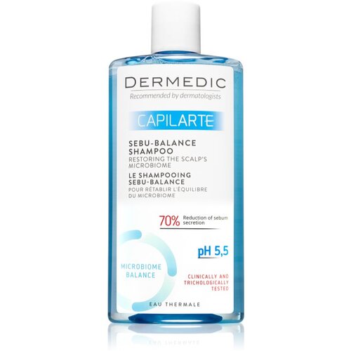Dermedic Capilarte globinsko čistilni šampon za mastno lasišče 300 ml Cene