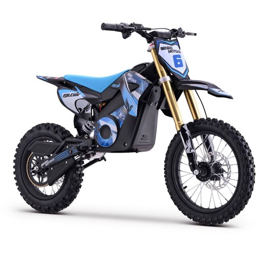 Beneo Otroški Motokros Falcon 1600W litij baterija modra Cene