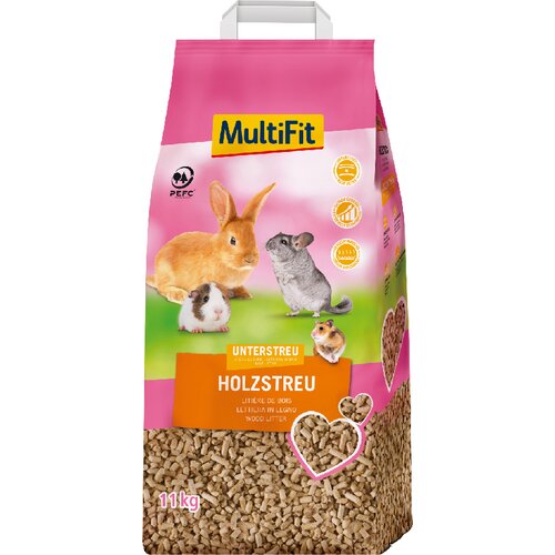 MultiFit drveni peleti za male životinje 11 kg Cene
