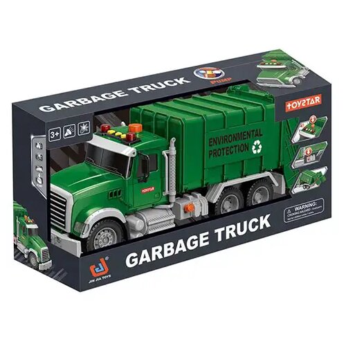 Magic Toys ToyStar smetarski tovornjak v zeleni barvi s svetlobnimi in zvočnimi efekti 42cm Cene