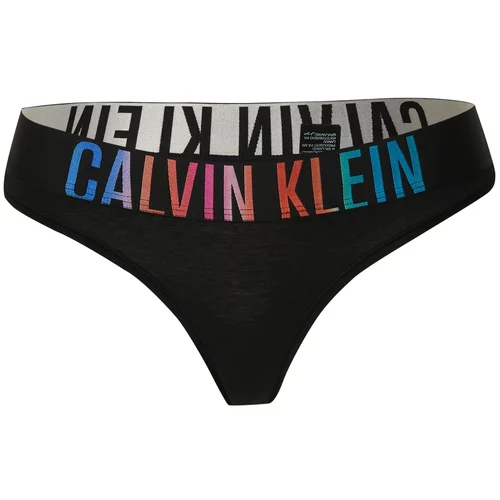 Calvin Klein Underwear Tangice 'Intense Power Pride' azur / lila / neonsko oranžna / črna