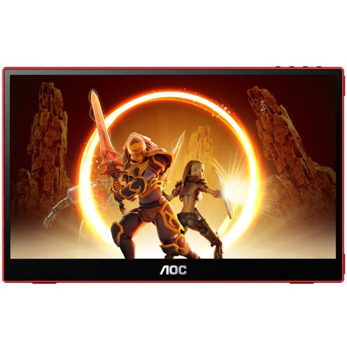 AOC Monitor 16G3 Gaming 15.6&amp;#039;&amp;#039;, FHD 1920x1080, IPS, 144Hz, 4ms, FreeSync, 1000:1, 250cd/m2, 1xMicroHDMI, 1xUSB-C, speakers Slike