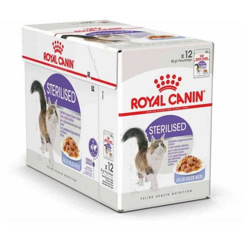 Royal_Canin Sterilised In Jelly - komadići u želeu 12x85g Slike