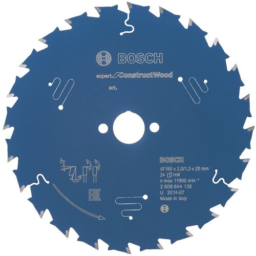 Bosch List kružne testere Expert for Construct Wood 160x20x2;1.3x24 T Cene