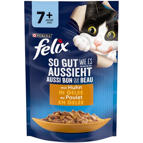 Felix "So gut wie es aussieht" Senior vrečke 26 x 85 g - Piščanec Cene