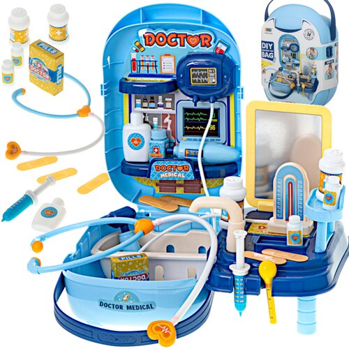  Dječji medicinski set u koferu 34 elementa Inlea4Fun DOCTOR SUITCASE Cijene