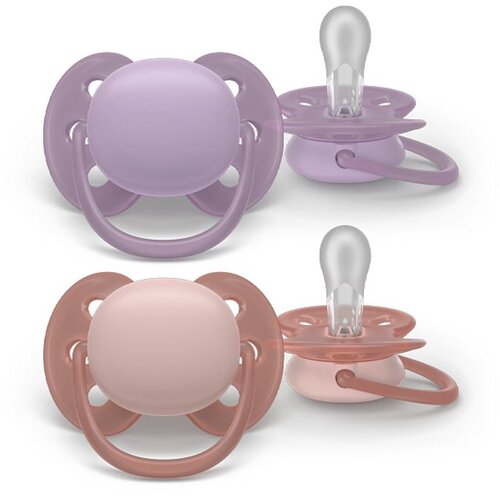 Philips Avent Varalica Soft 6-18M 2Kom Lila/Nude Cene