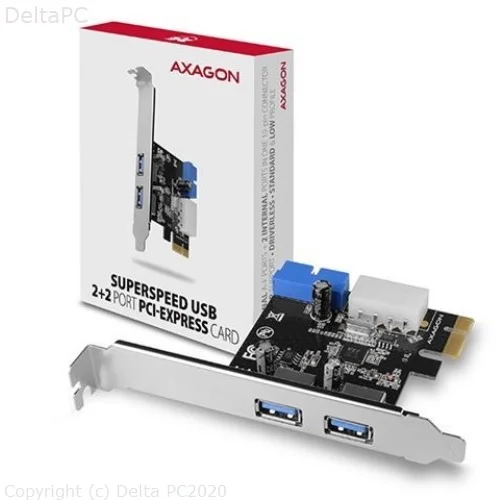 CON PCIe USB 3.2Gen1 x4 (2xfront+2xint) PCEU-232VL