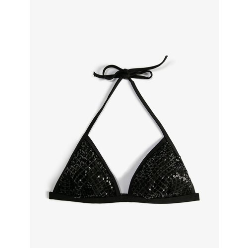 Koton Triangle Bikini Top Sequined Slike