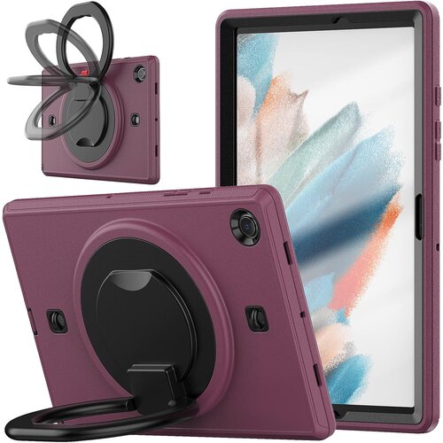 JTech Ohi&scaron;je za Samsung Galaxy Tab A8 10,5" z vrtljivim stojalom Maroon, (22025287) Cene