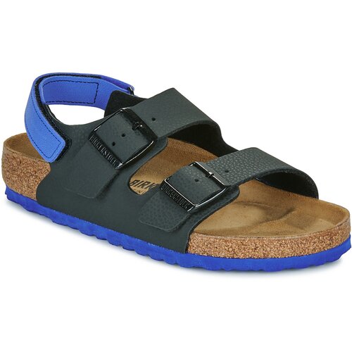 Birkenstock Sandali & Odprti čevlji Milano AS Kids BF Desert Soil Black/UBlu Črna Cene