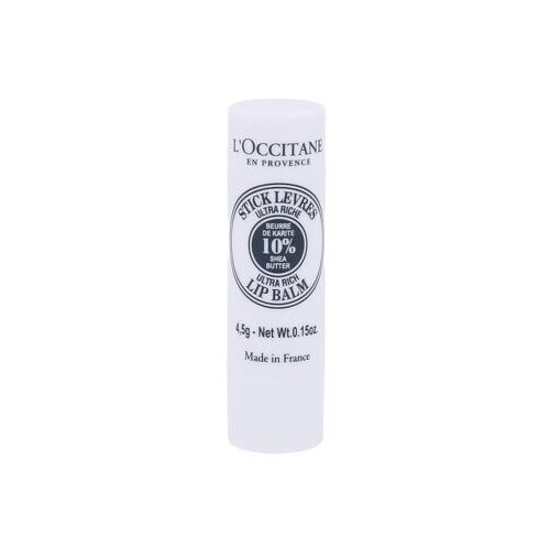 L&amp;#039;occitane Shea Butter Lip Balm Stick vlažilen balzam za ustnice 4,5 g Slike