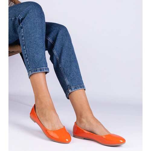 Gemre Orange patent ballet flats Aurika Cijene