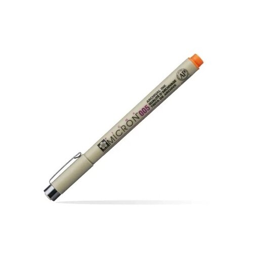 Royal Talens pigma micron 005 liner orange 05 0.2mm ( 672022 ) Cene
