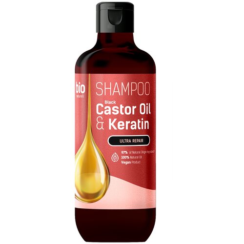  Šampon za dubinsku obnovu kose Bio Naturell Ricinusovo Ulje i Keratin – 355 ml Cene