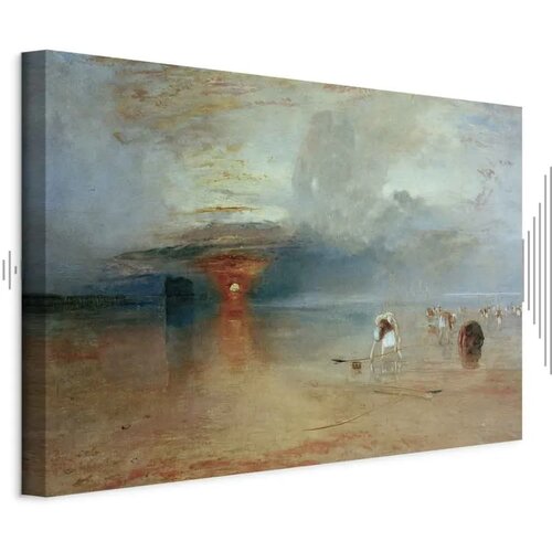  Slika - William Turner &ndash; Calais Sands at Low Water 120x80 Akustična Cijene