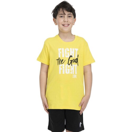 Leone 1947 Majice s kratkimi rokavi Boy T-Shirt + Bermuda Sporty 1947 Rumena Cene
